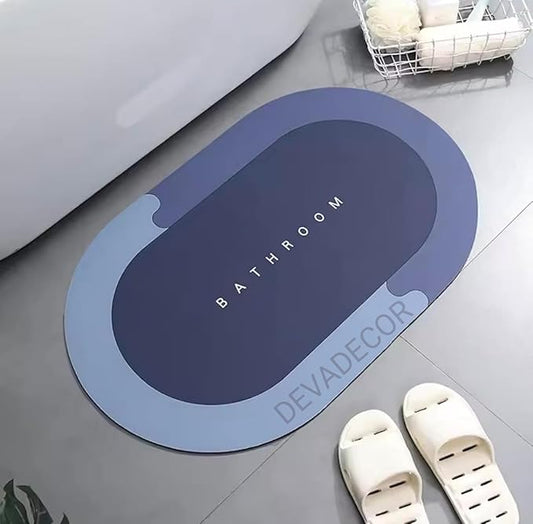 Perfect for Bathrooms, Doormats, and Office Spaces! Soft Cushion Mat with Quick Dry Dirt Barrier| 4.5mm Thick (40x60cm)